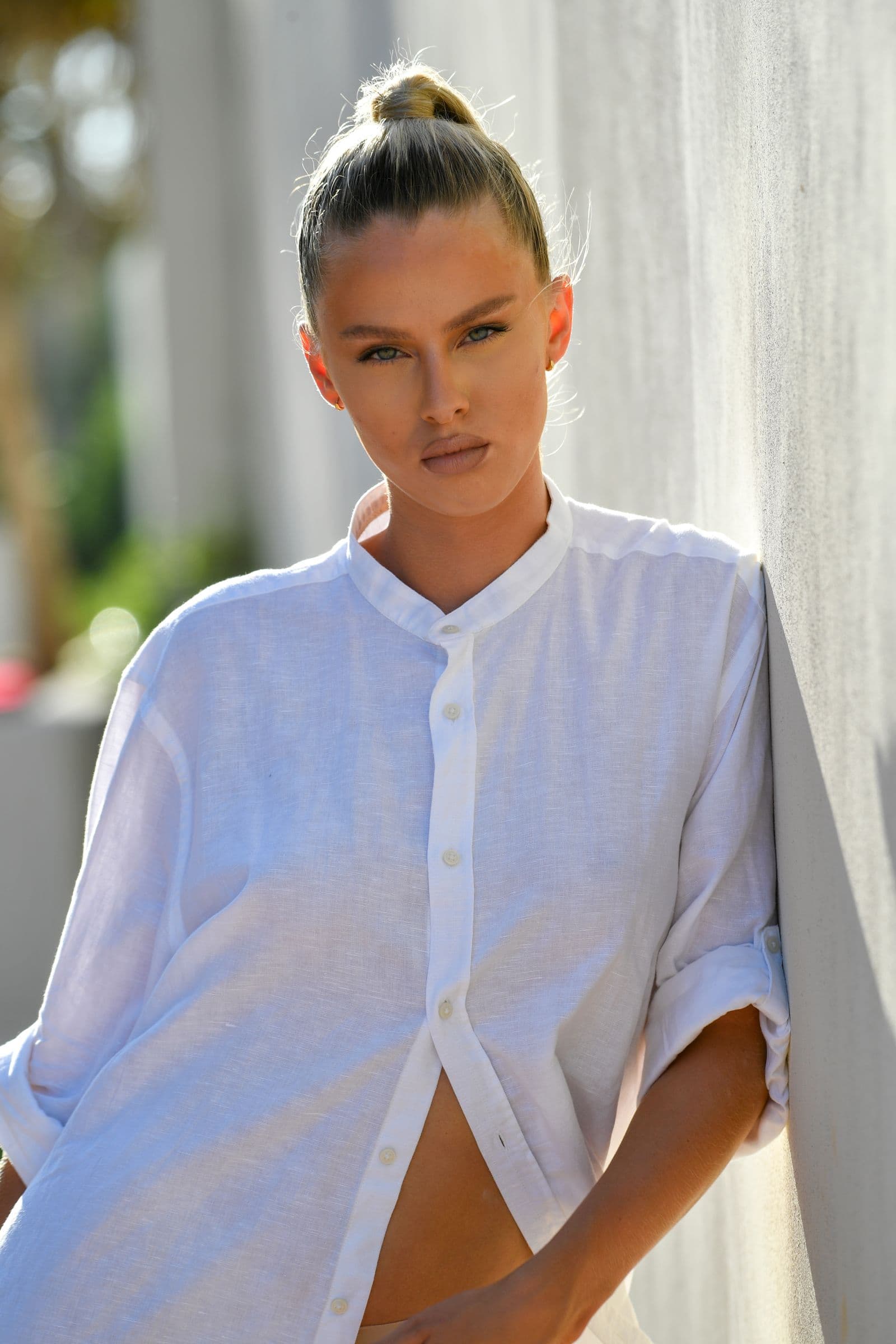 Shirts, shown on a model or on its own